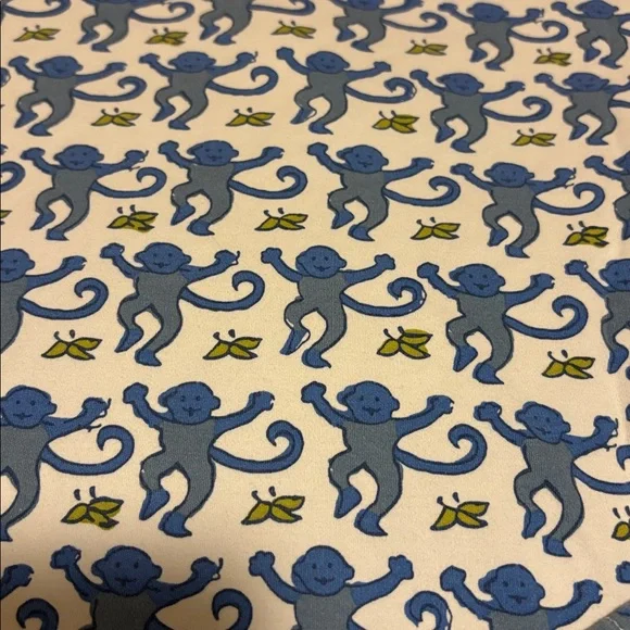 Roller Rabbit Blue Monkey PJ top - Picture 4 of 4